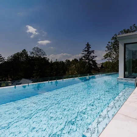 アパート Bauhaus Penthouse Wellness 1 シオーフォク